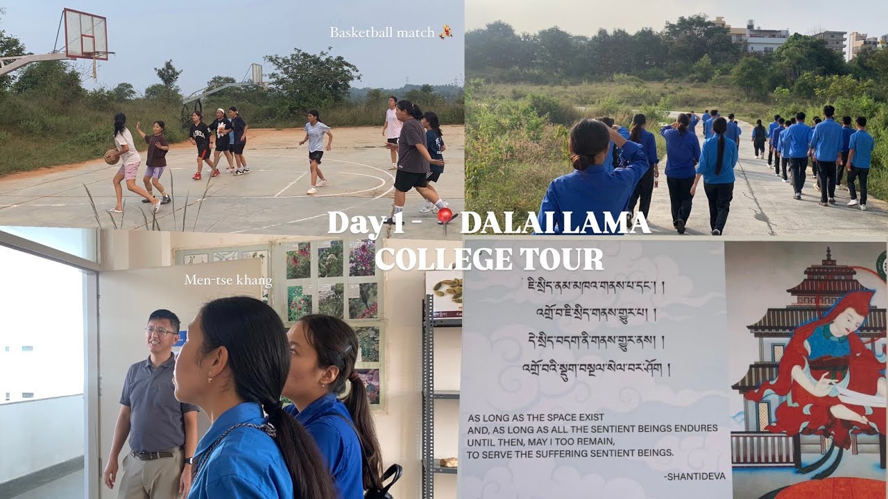 Part 2 of STS Mundgod college tour/ Dalai Lama college