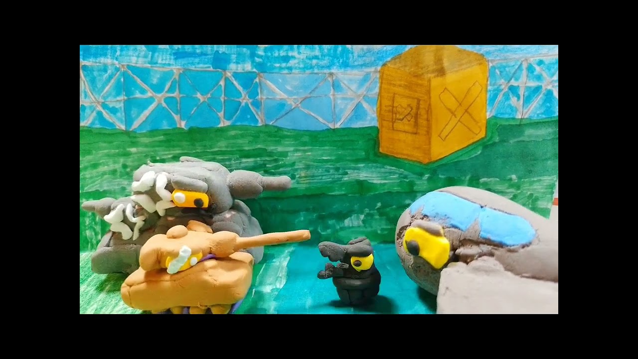 появление левиафана? рате теперь за СССР. мульт про танки #stopmotion #tank #gerand #homeanimetion