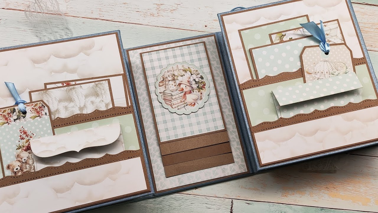 album dla Bliźniąt | photoalbum for twins | scrapbooking