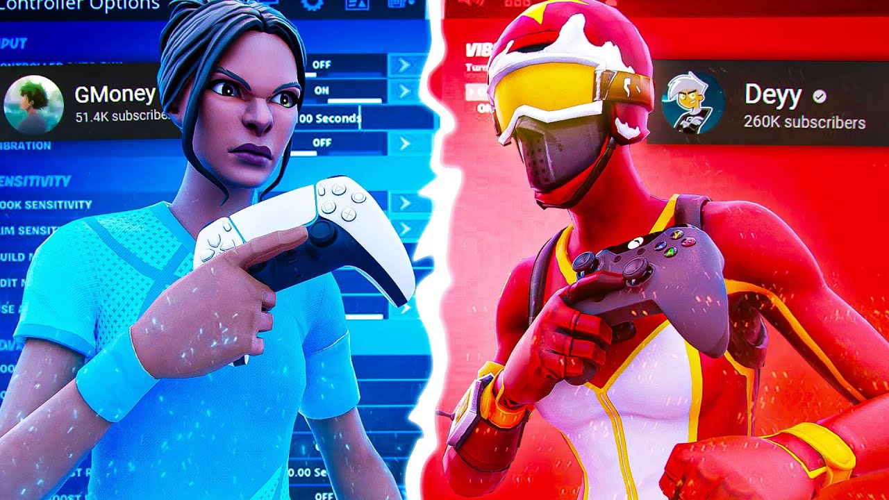 Trying The BEST Controller Players Settings in Season 2! (ft. GMoney and Deyy)