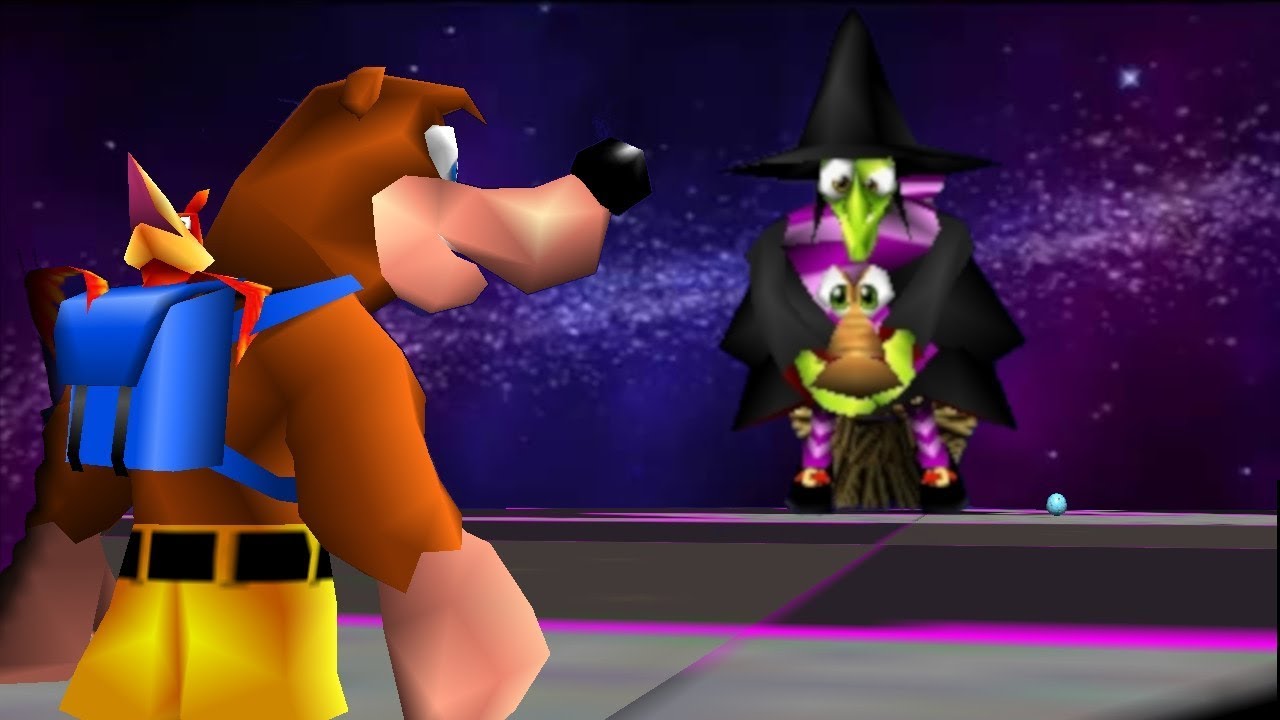 Banjo-Kazooie Final Boss On Melee Final Destination (Real N64 Capture)