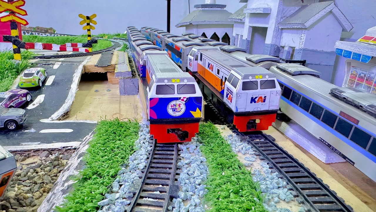 MENJALANKAN KERETA API TAKSAKA LIVERY HYPE TRIP.