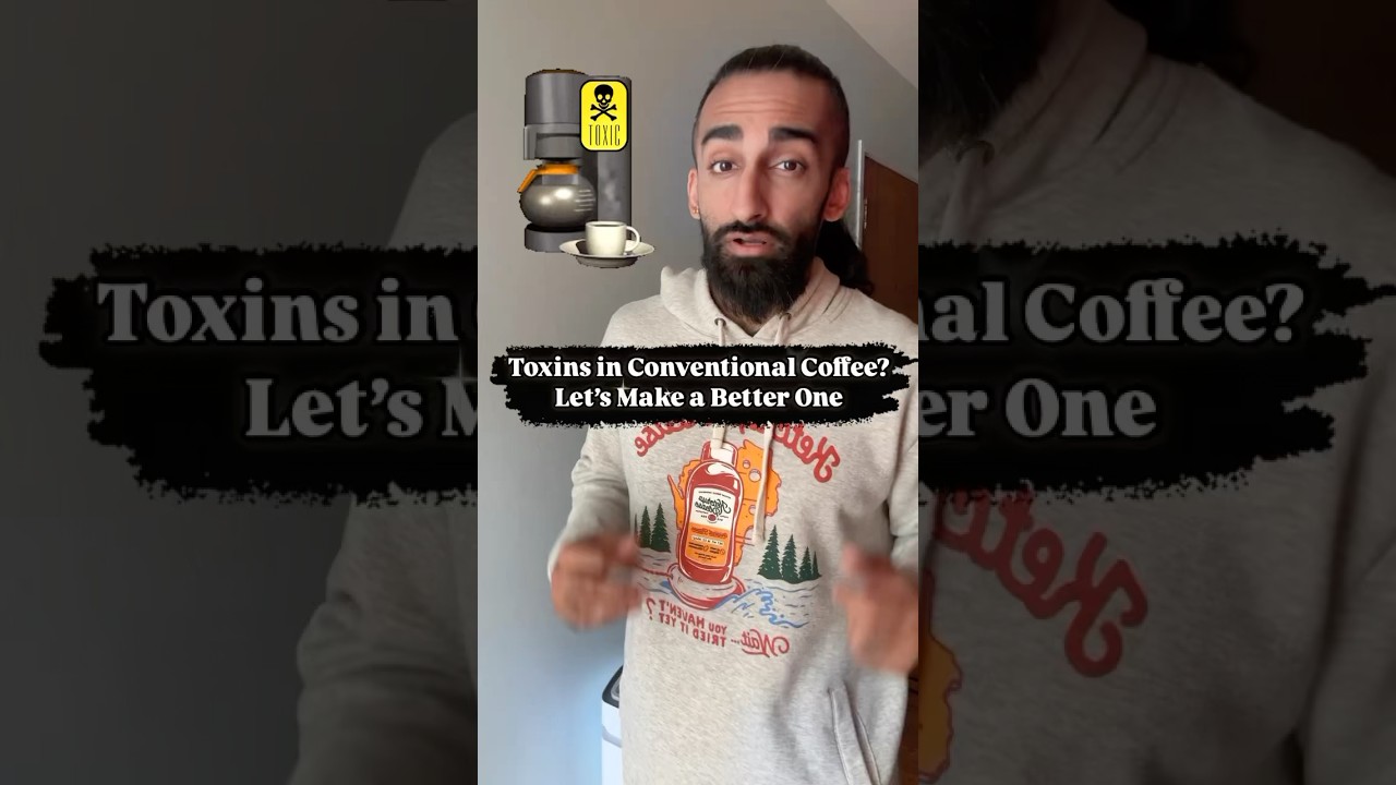 Токсины в обычном кофе? Давайте приготовим лучший и нетоксичный кофе #кофе #pourovercoffee