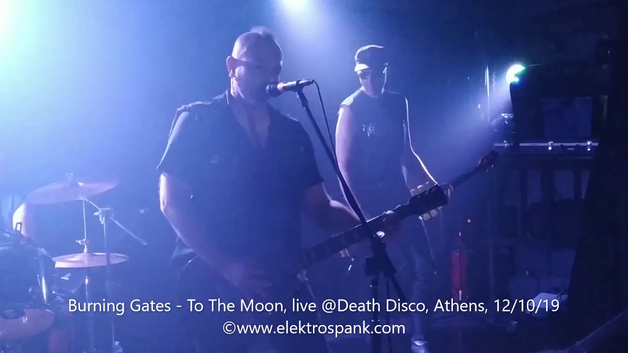Burning Gates - To The Moon, live @Death Disco, Athens | 12/10/19