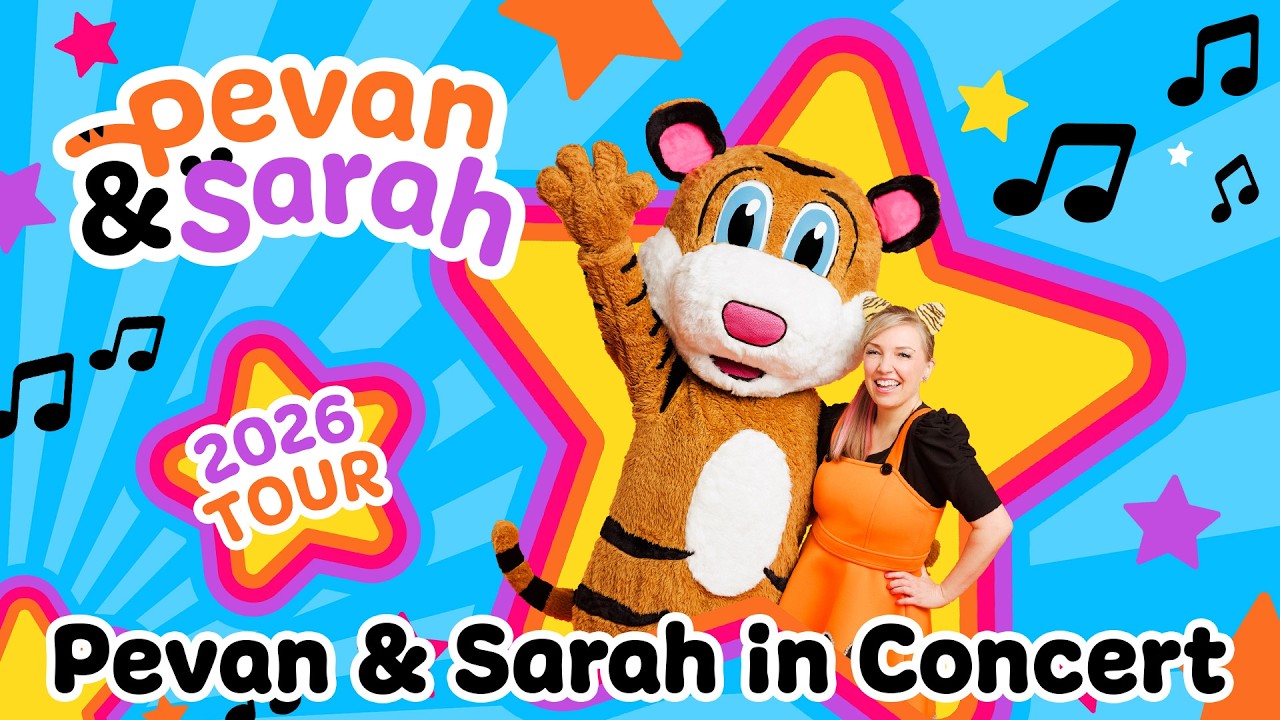 Pevan & Sarah in Concert | Music for kids | Promo Video
