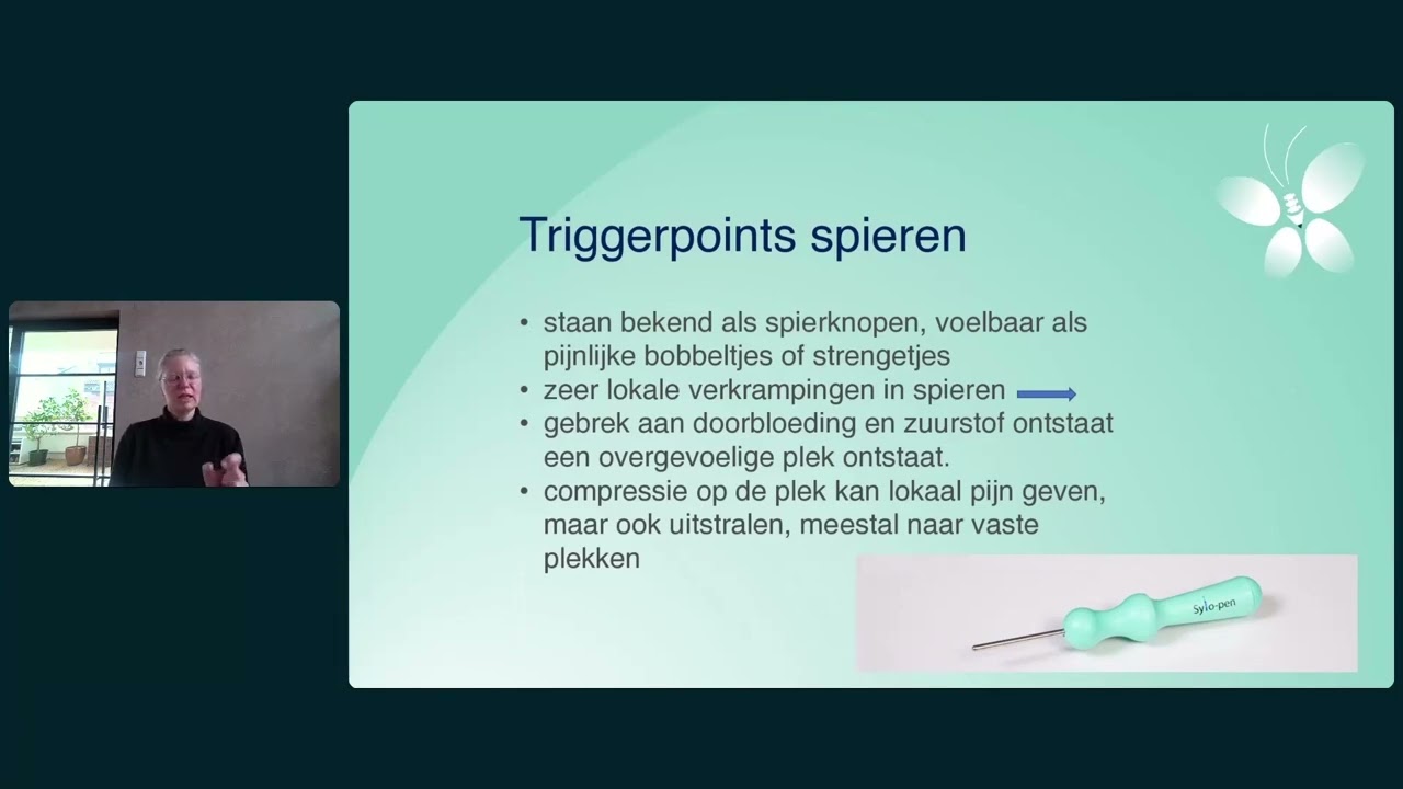 Sylo pen; Webinar Effectief spieren en bindweefsel behandelen met de Sylo pen