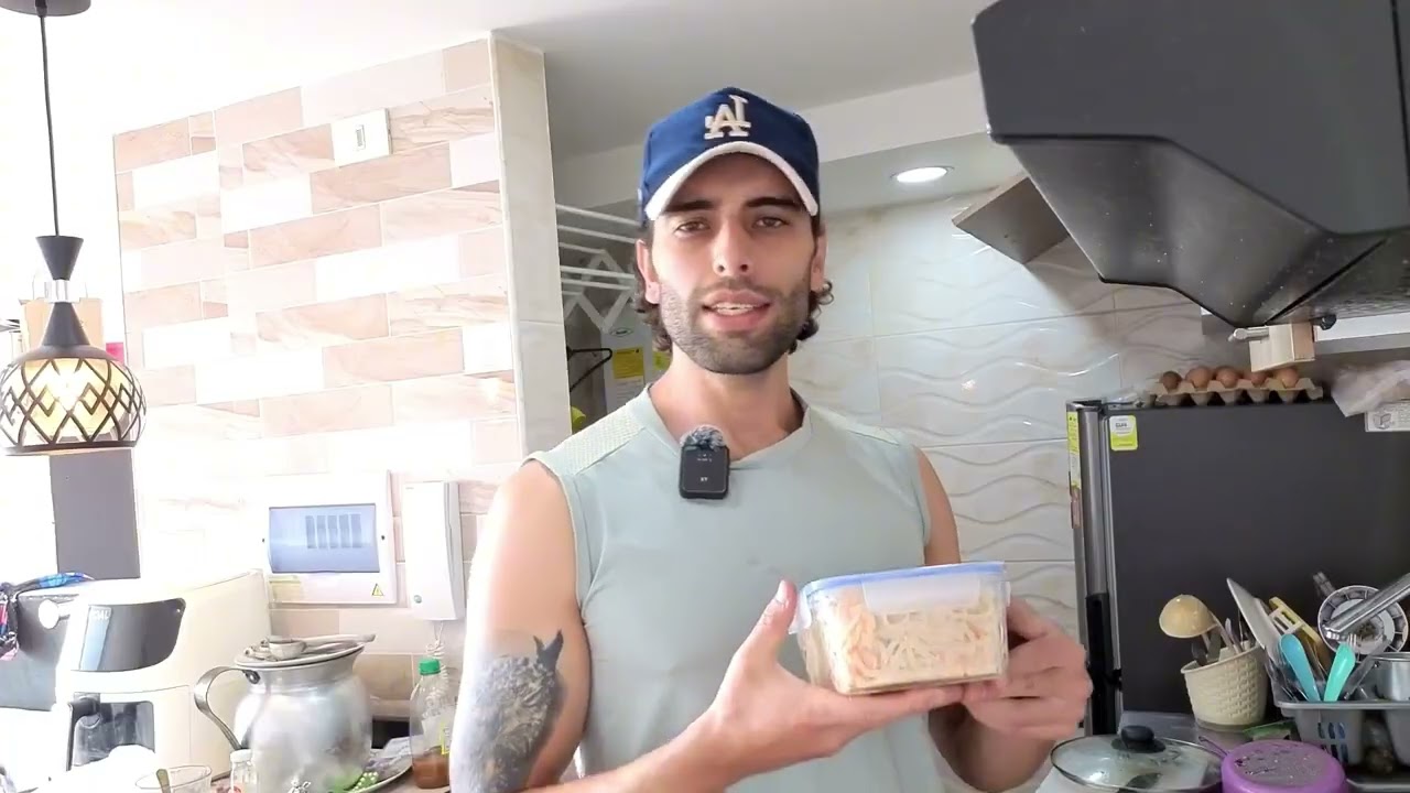 Camarones con pasta en versión consciente!