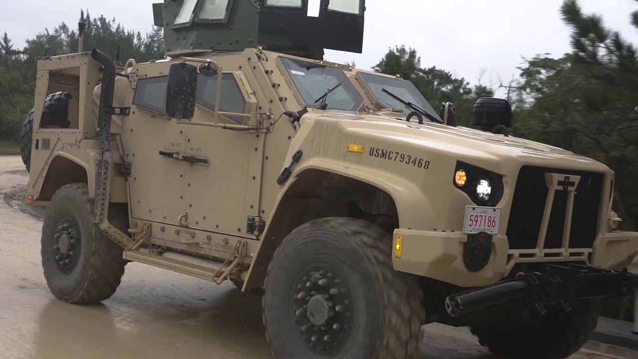 U.S. Marines with Take a Ride | Marines of CLR-3 conduct JLTV training