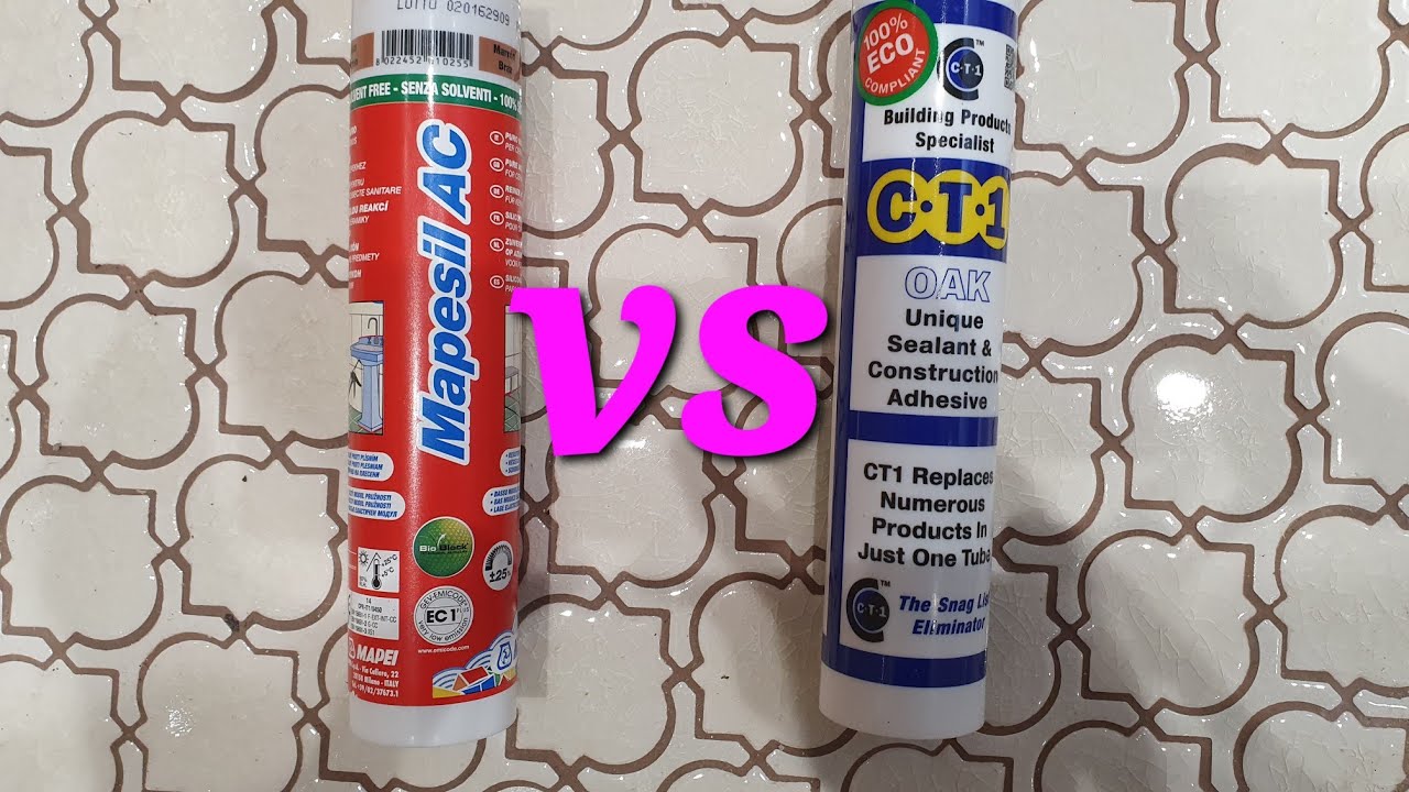 CT1 vs Mapesil AC