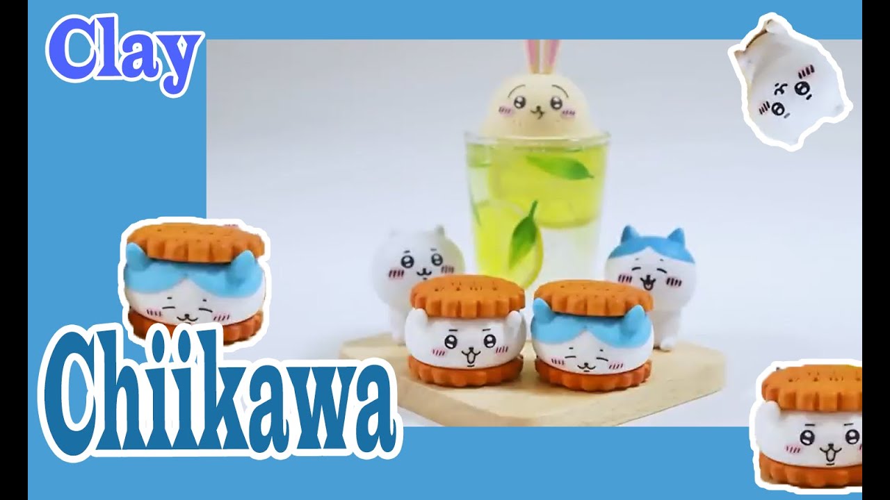 sculpturing Clay Chiikawa- Cute Chikawa -Clay tutorial