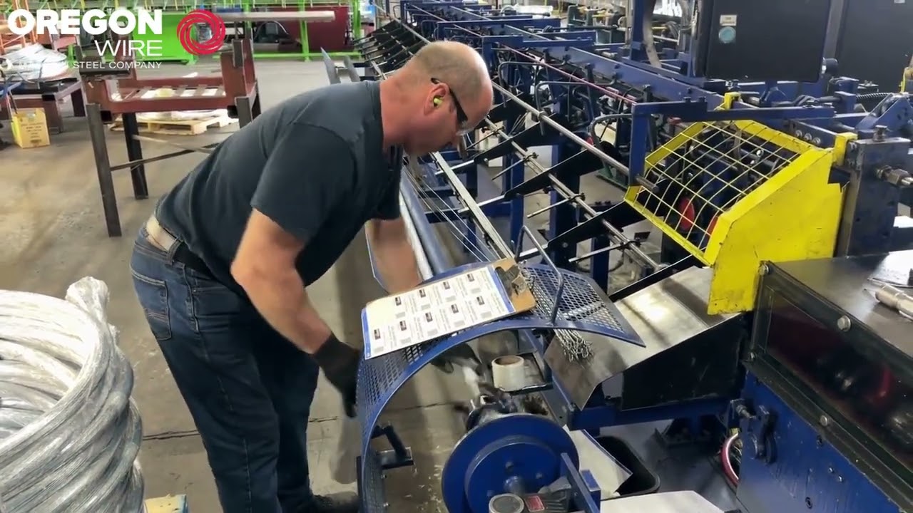 Bale Tie Production at Oregon Wire