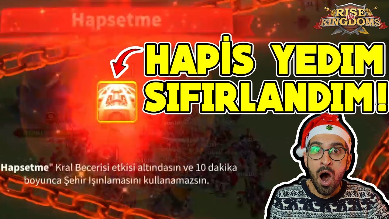 Hapsetme Yedim ve Sıfırlandım mı peki ? rok savaş taktikleri burda ! - Rise of Kingdoms