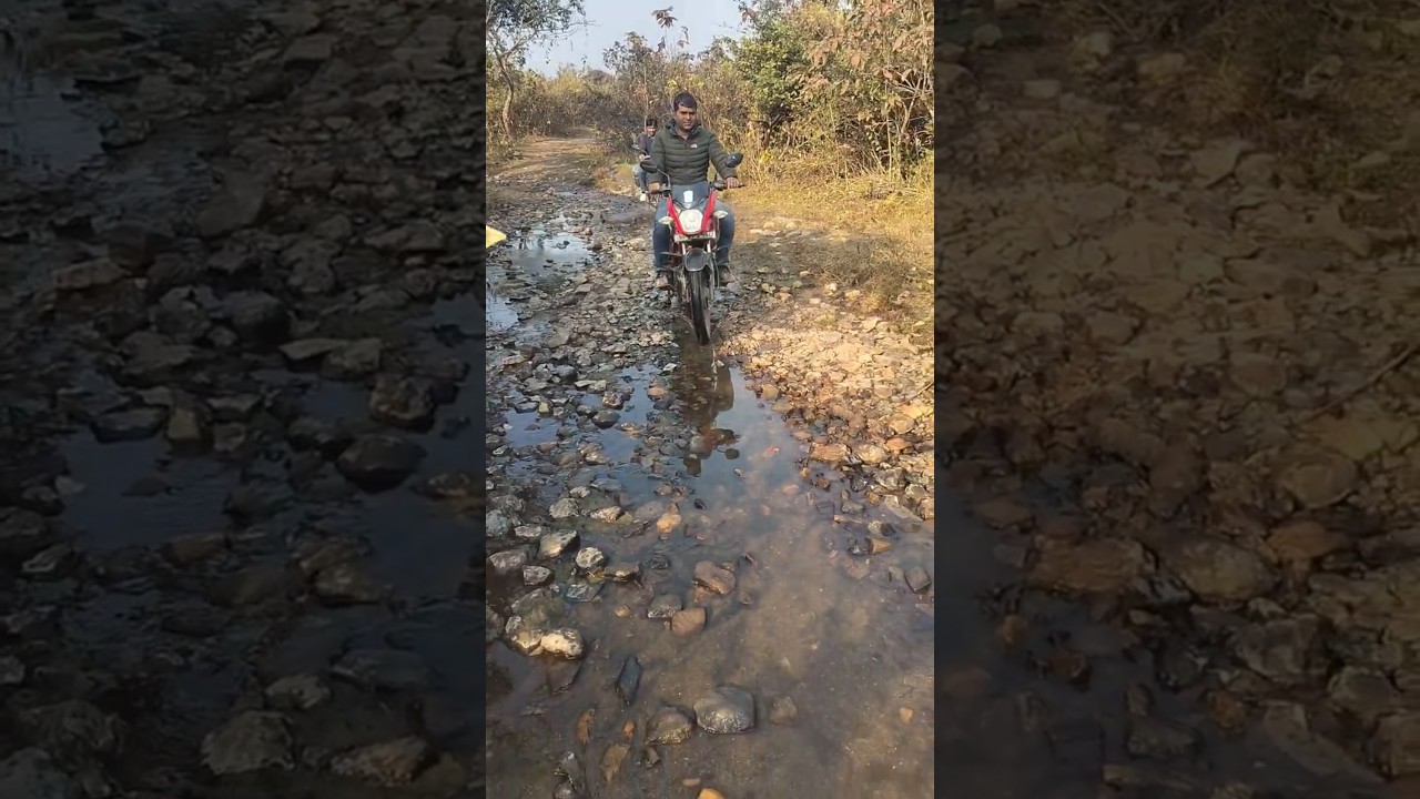 Bike Riding In Mud पथरीला रास्ता मे बाइक कैसे चलाए?