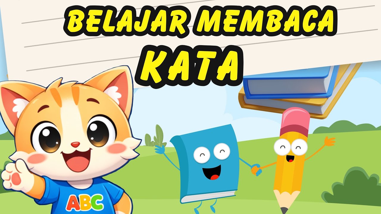 BELAJAR MEMBACA KATA UNTUK ANAK | Mengajari Anak Membaca Kata-kata Pendek