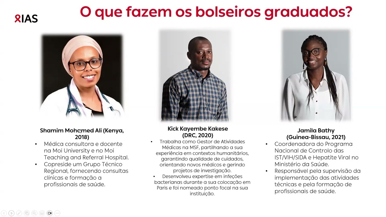 Programa de Bolsas Mark Wainberg – Sessão Informativa da cohort 2026-2028 Português