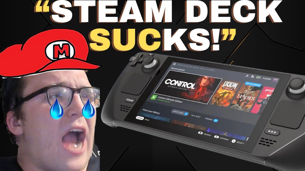 Nintendo Fanboy LOSES HIS MIND over Steam Deck OLED announcement