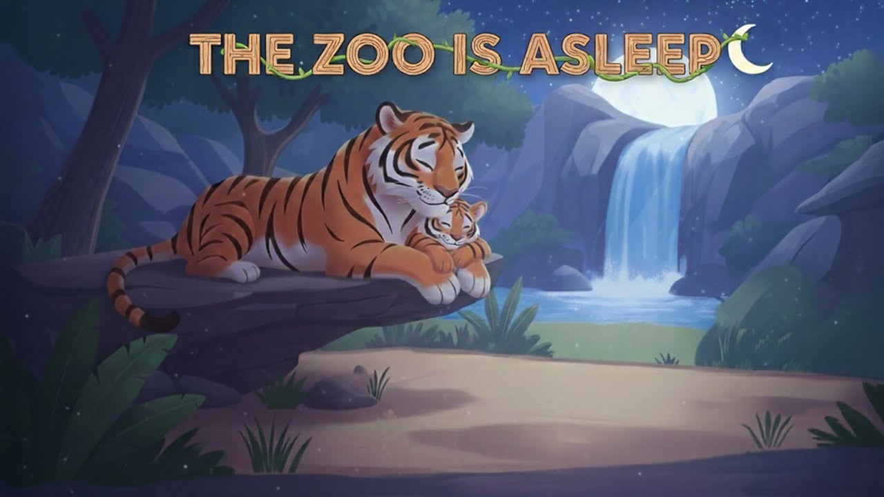 Sleep Music For Babies & Kids | The Zoo Is Asleep | Bedtime Music For Toddlers