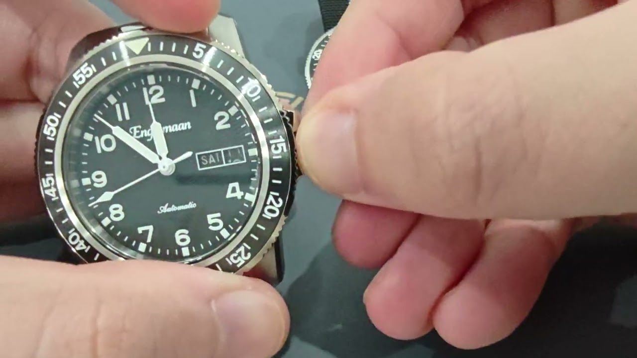 Englemaan Watches - Clutched vs. No-Clutch Crown, reduce winding screwing in | Ref. 384
