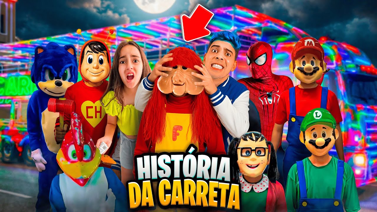 A HISTÓRIA DO BOCHECHUDÃO E CARRETA DA ALEGRIA O FILME!! NÃO ACREDITAMOS NO QUE ACONTECEU!!