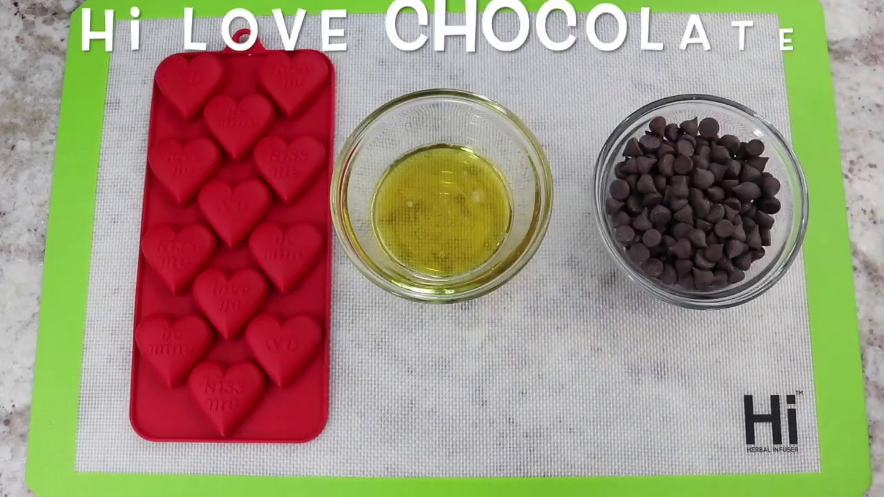 A Hi Love Story-How To Make Infused Chocolate