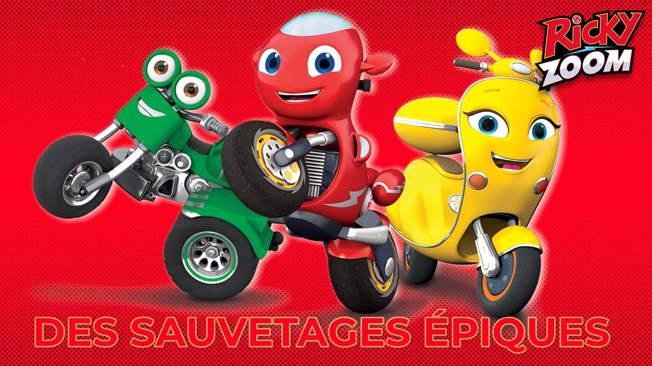 ⚡️Ricky Zoom Français⚡️| Des Sauvetages Épiques | Spécial D'une Heure | Dessins Animés Pour Enfants