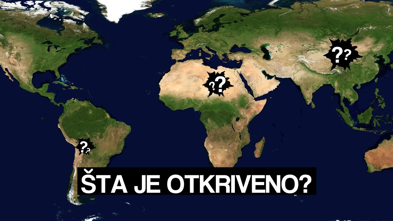 Šta se nalazi ispod površine Sahare, Kine, Bolivije?