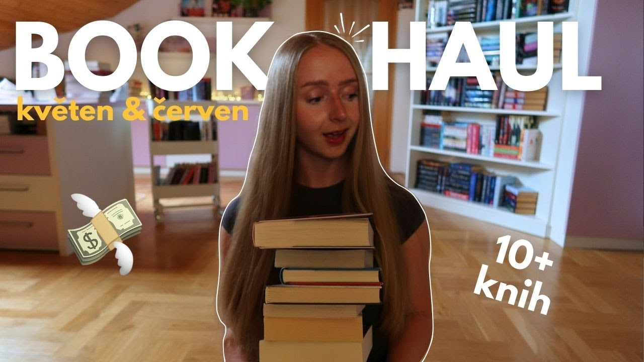 book haul za květen & červen 2025 (10+ kn&iacute;žek?)💸📚| Marky The Nerd