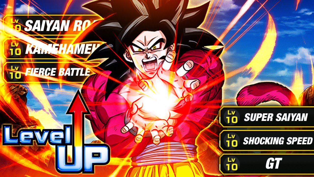DOES HE EVEN NEED AN EZA? LEVEL 10 LINKS 100% RAINBOW STAR STR SSJ4 GOKU! (DBZ: Dokkan Battle)