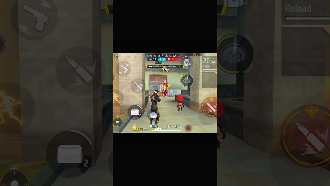 Huhu Solo vs Squad lagi nihh #freefire #shorts #gameplay