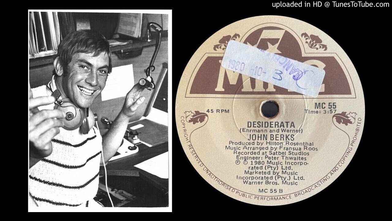 John Berks - Desiderata