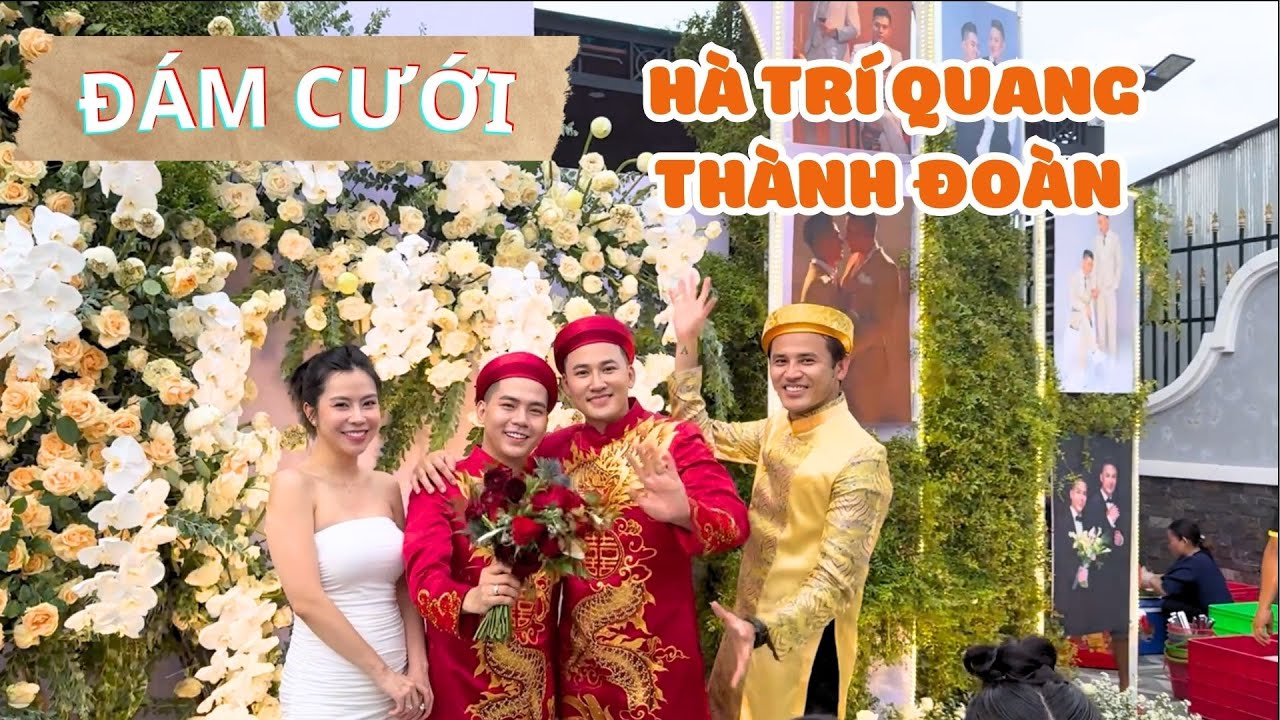 Cùng Ánh Ánh Tài Tài đi đám cưới anh Hà Trí Quang và Thanh Đoàn | Ánh Ánh Tài Tài Official