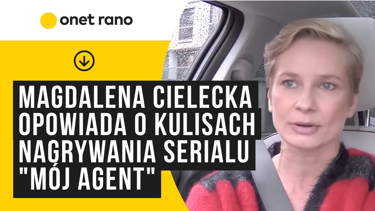 Magdalena Cielecka opowiada o kulisach nagrywania serialu 