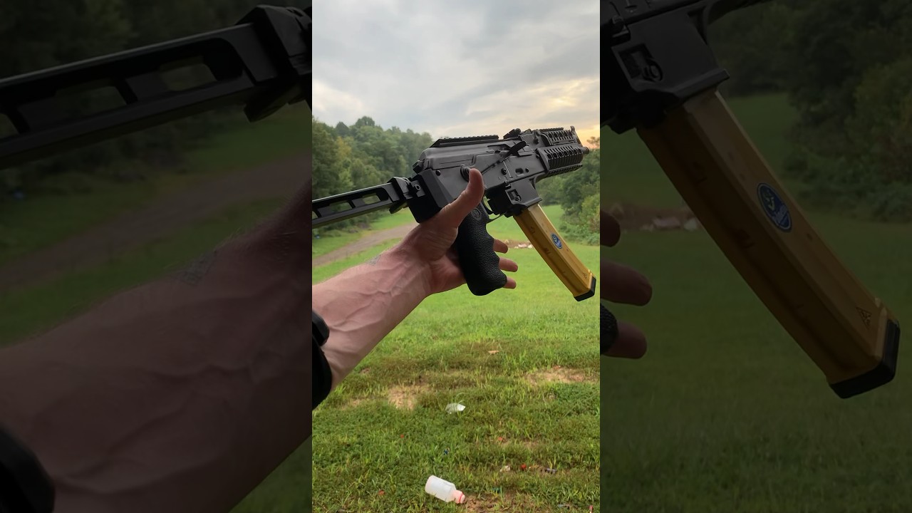 Intended use of stabilizing brace=mid #shorts #gun #shooter #shooting #callofduty