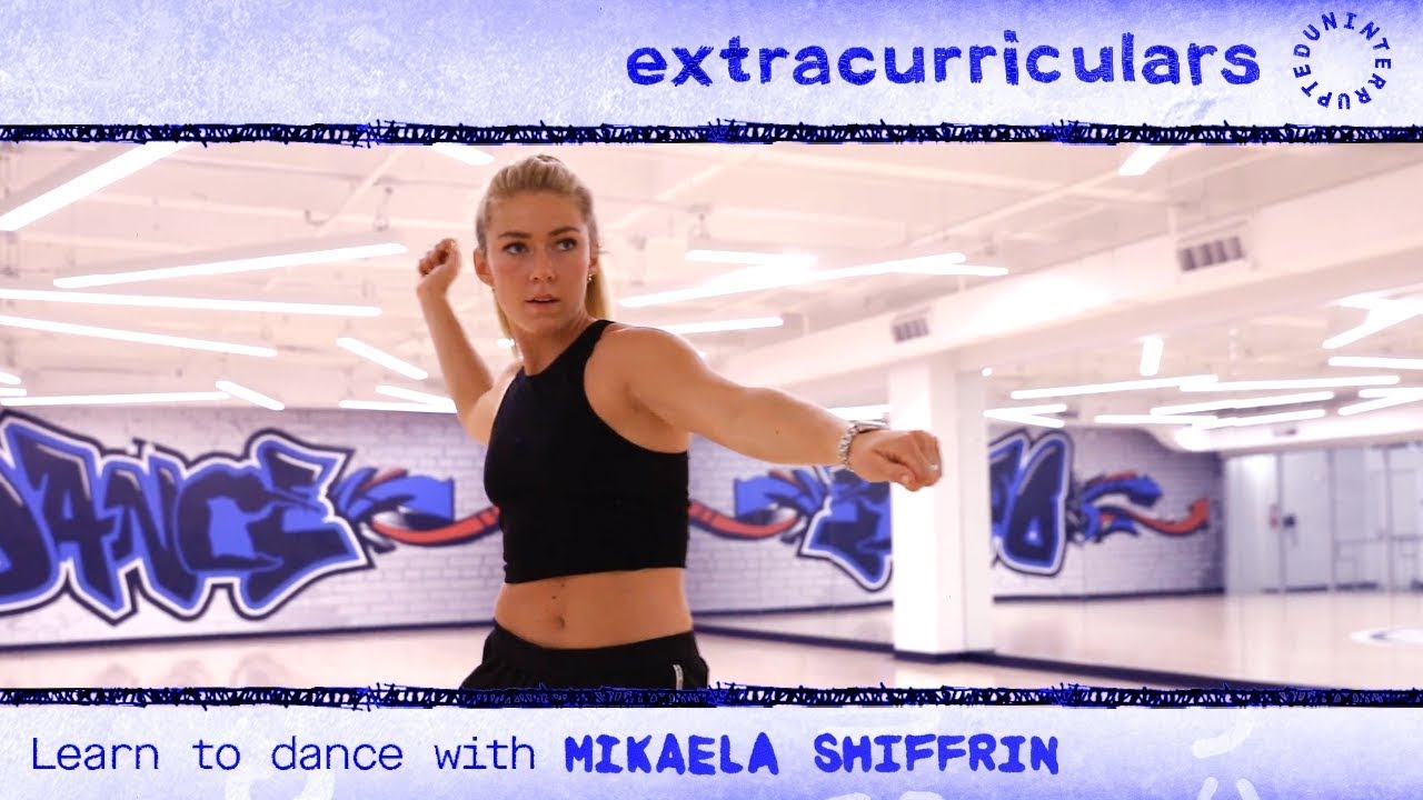 Olympic skier Mikaela Shiffrin learns how to dance | EXTRACURRICULARS