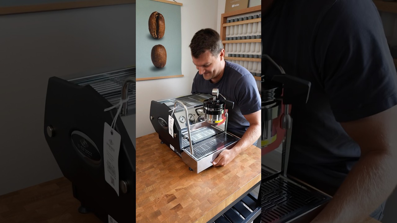 La Marzocco GS3 Unboxing and Brewing ASMR #coffee #espresso