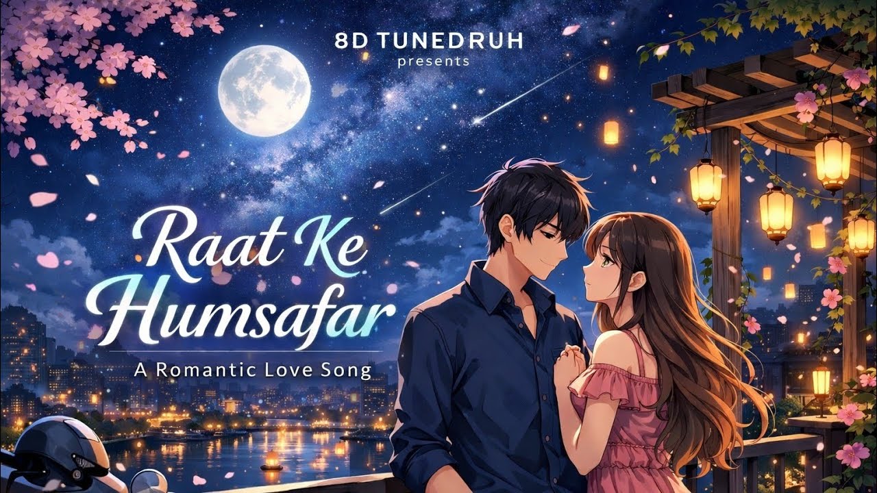 Raat Ke Humsafar - Soulful Hindi Punjabi Lofi (Official Music Video) | 3 AM Midnight Drive