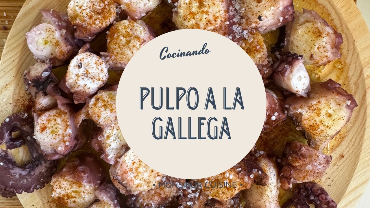 Pulpo a la gallega | Receta para Thermomix -  Monsieur Cuisine