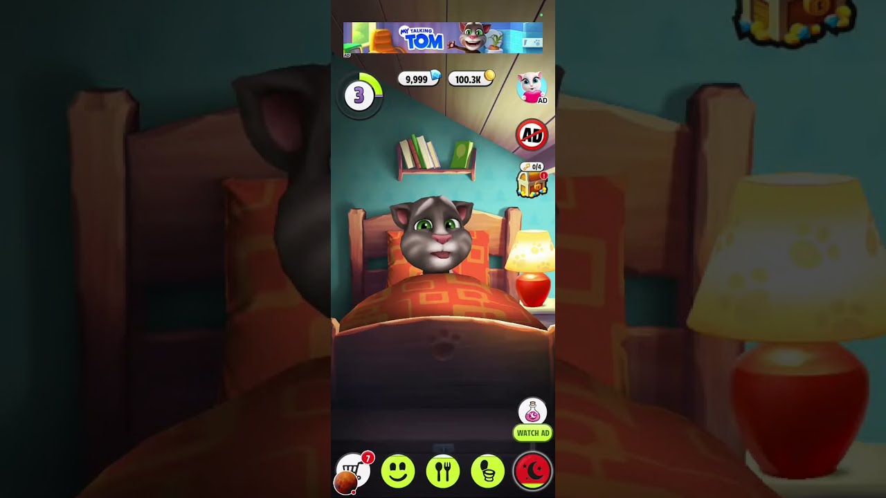 talking tom live #talkingtom #talkingtom2 #trending #live #funnycat satisfying