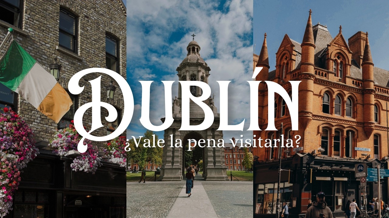🇮🇪 De ciudad VIKINGA, a CAPITAL literaria | Dublín