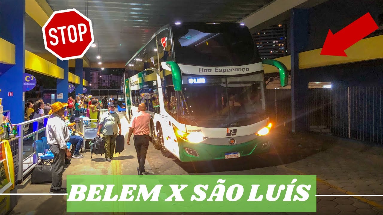 Como é viajar de BELÉM para SÃO LUÍS BOA ESPERANÇA