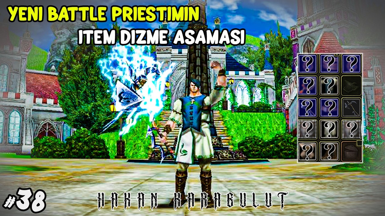 STR BATTLE PRİEST İTEM DİZME AŞAMASI | MAGENİN İTEMLERİNDE NE DEĞİŞTİK ? | Knight Online AGARTHA #38