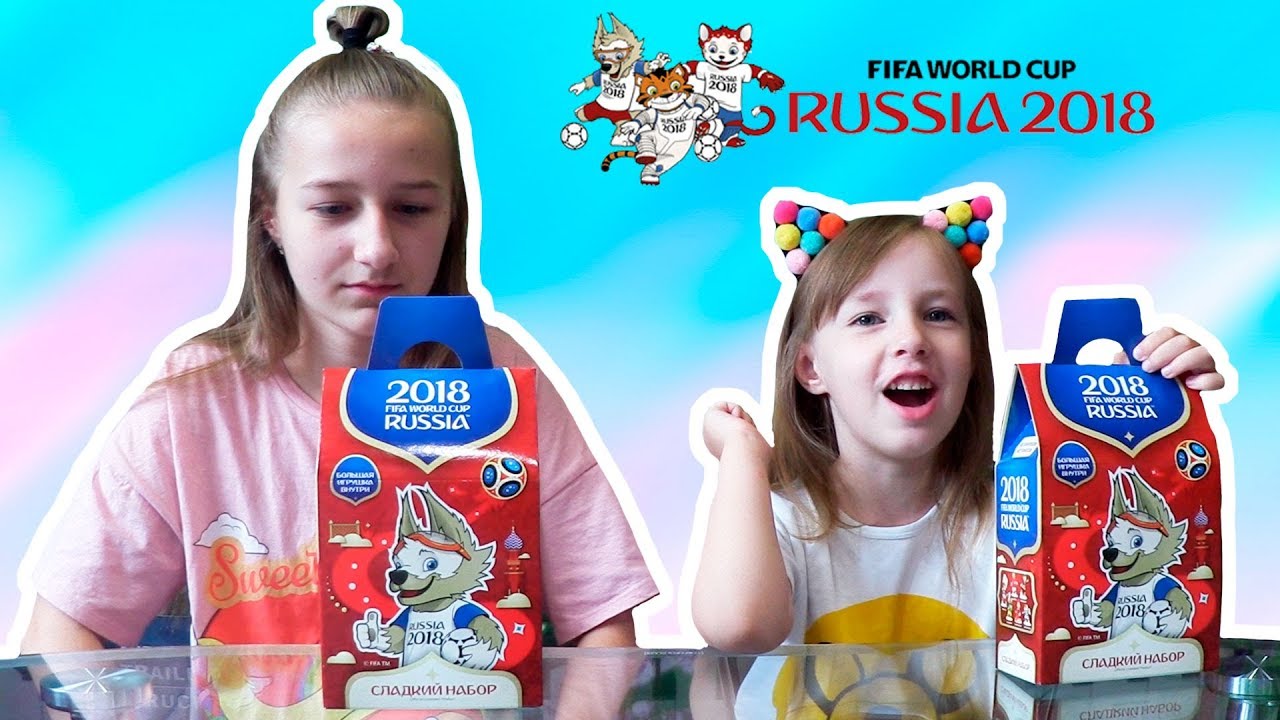 CЮРПРИЗЫ Игрушки ВОЛК ЗАБИВАКА в наборах к Чемпионат мира по футболу Zabivaka toys FIFA 2018 Russia