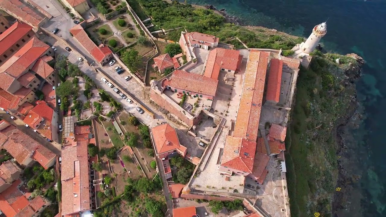 Portoferraio/Elba/Italy 4K by Drone
