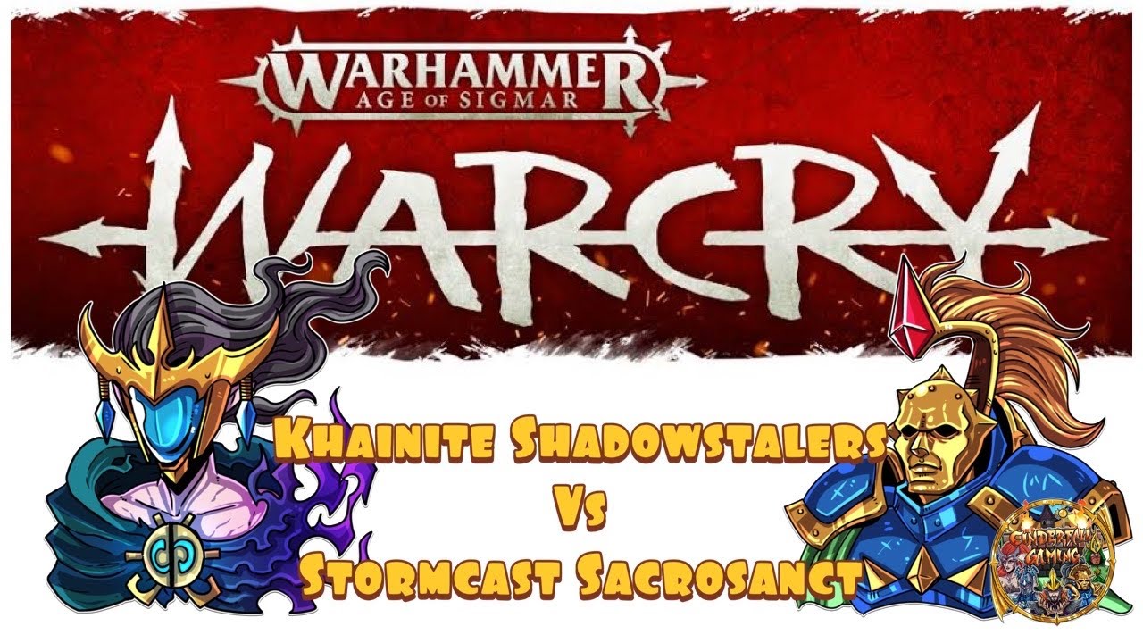 Age of Sigmar Warcry Battle Report: Khainite Shadowstalkers vs Stormcast Sacrosanct