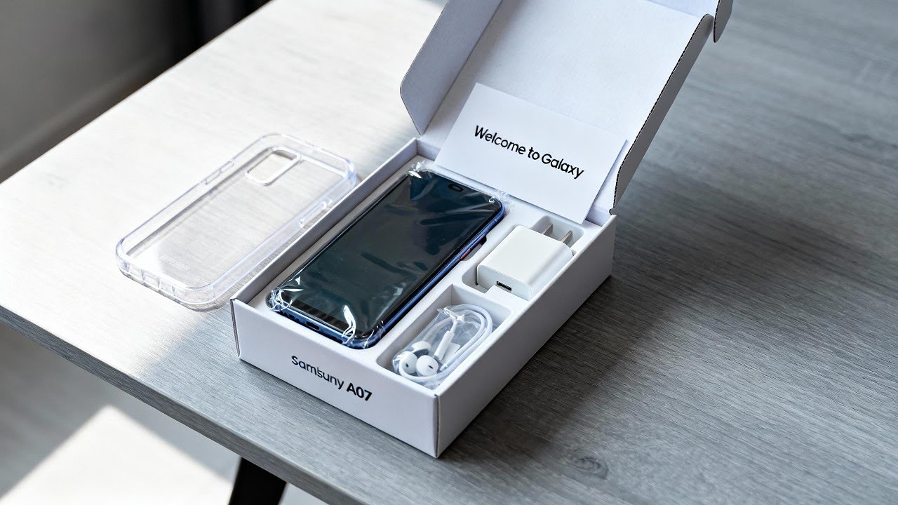 Samsung Galaxy A07 (2025) Unboxing