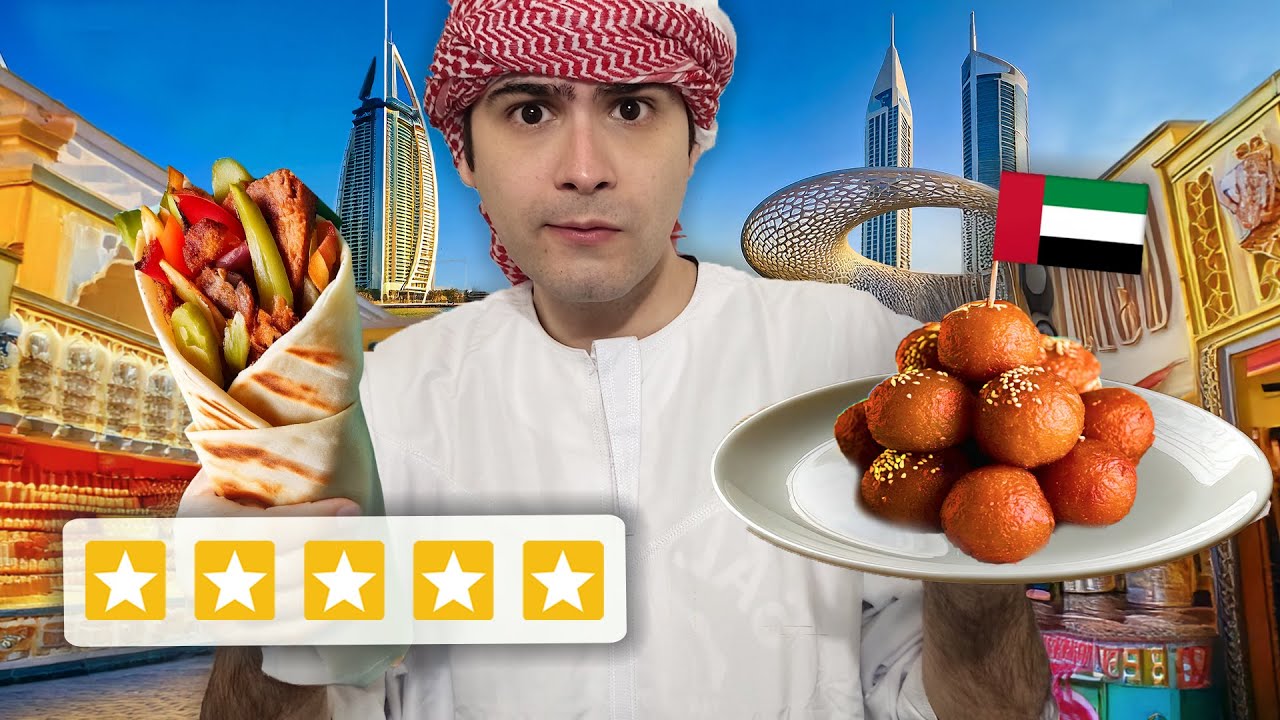 Probando COMIDA CALLEJERA en DUBAI 🍗 Fabio Torres