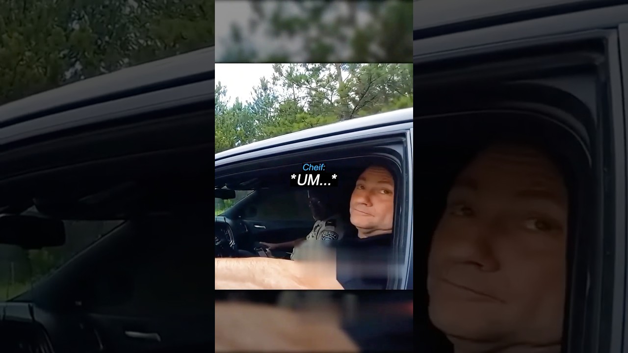 Начальник полиции пойман на серьезном превышении скорости #копы #полиция