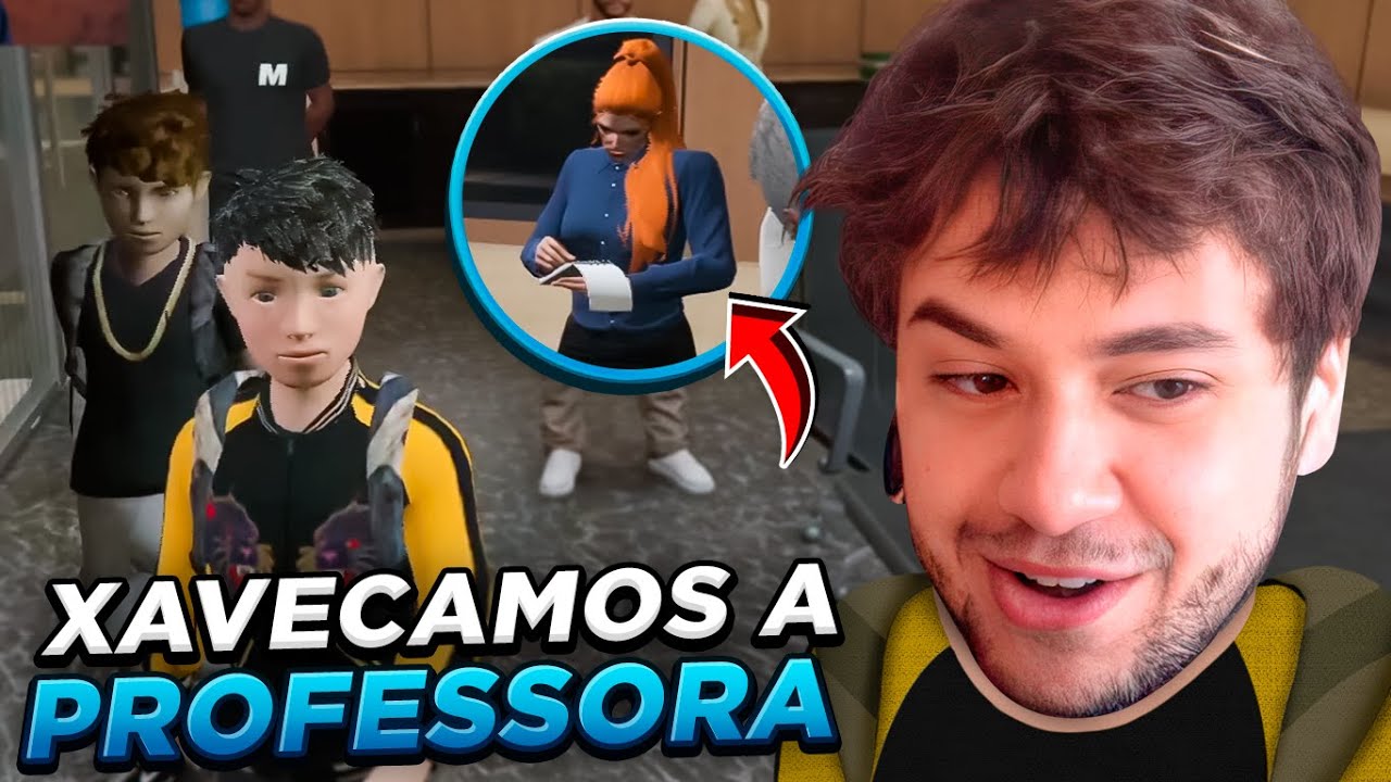 BRUNINHO E LOBINHO DERAM EM CIMA DA PROFESSORA NA ESCOLA! - GTA RP