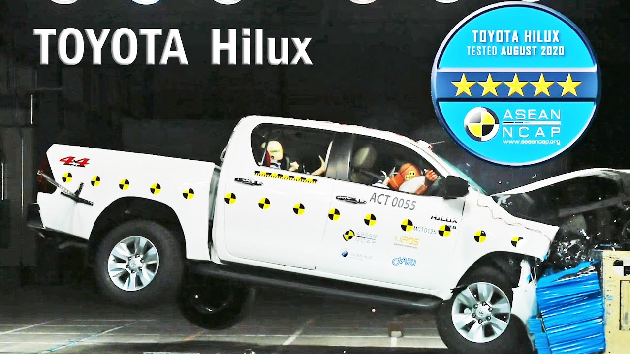 2021 Toyota Hilux - Crash Test ASEAN NCAP