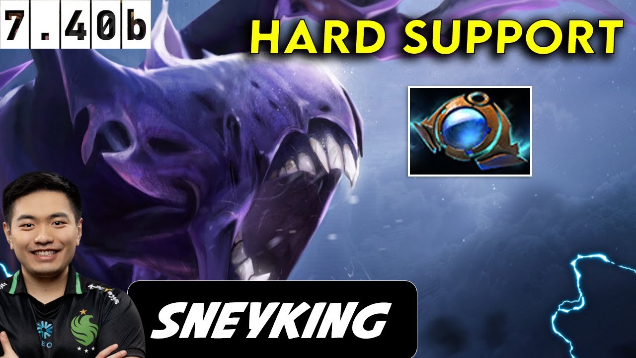 Sneyking Bane Hard Support - Dota 2 Patch 7.40b Pro Player Full Gameplay